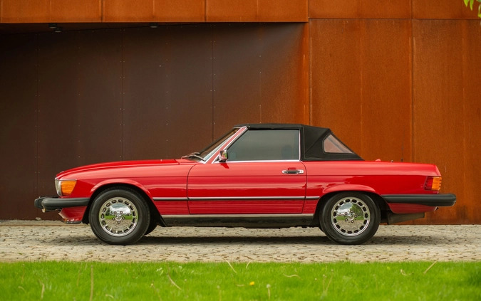 Mercedes-Benz SL cena 99000 przebieg: 270000, rok produkcji 1987 z Warszawa małe 596